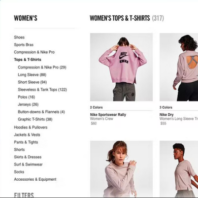 Drupal Hong Kong Product Category Navigation